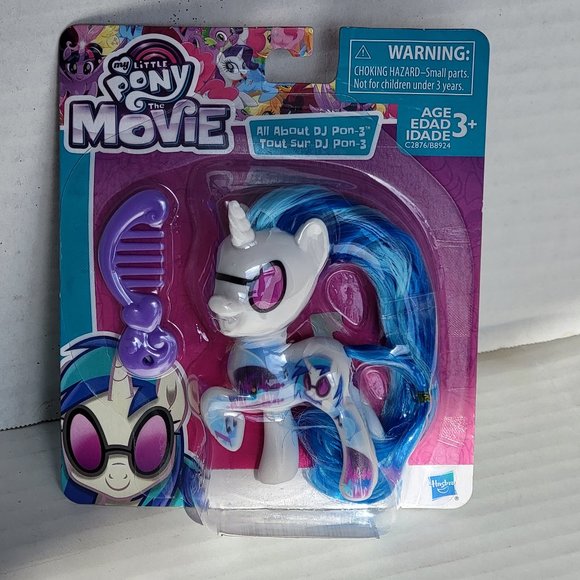 Hasbro | Toys | New My Little Pony The Movie All About Dj Pon 3 Comb ...